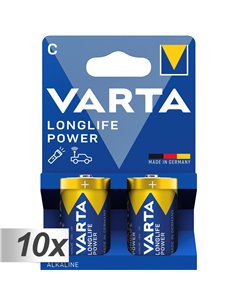 10x2 Varta Longlife Power Baby C LR 14            VPE Innenkarton