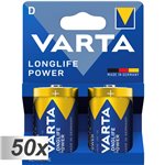 50x2 Varta Longlife Power Mono D LR 20           VPE Masterkarton