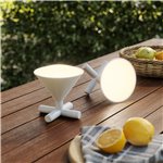 Umbra Cono portable Smart Lamp - grigio