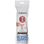 Brabantia PerfectFit sacchetti spazzatura tipo V, 3 L, 20 pz.