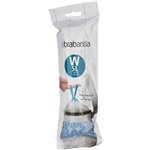 Brabantia PerfectFit sacchetti spazzatura tipo W, 5 L, 20 pz.