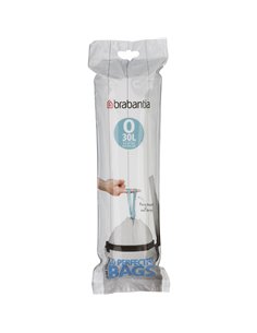 Brabantia PerfectFit sacchetti spazzatura tipo O, 30 L, 20 pz.