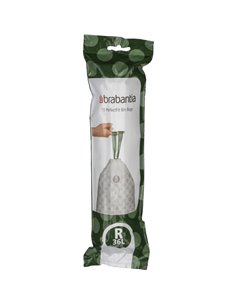 Brabantia PerfectFit sacchetti spazzatura tipo R, 36 L, 10 pz.