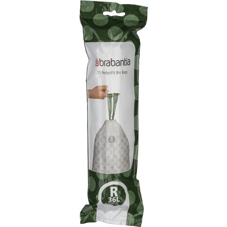 Brabantia PerfectFit sacchetti spazzatura tipo R, 36 L, 10 pz.