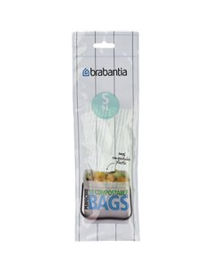 Brabantia PerfectFit sacchetti compostabili tipo S, 6 L, 10 pz.