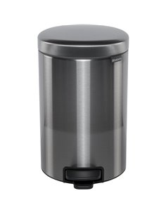 Brabantia pattumiera a pedale Newicon 12,0 L acciaio opaco