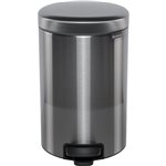 Brabantia pattumiera a pedale Newicon 12,0 L acciaio opaco