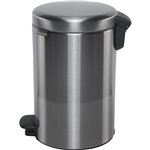 Brabantia pattumiera a pedale Newicon 12,0 L acciaio opaco