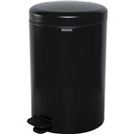 Brabantia pattumiera a pedale Newicon 20 L  nero opaco