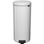 Brabantia pattumiera a pedale Newicon 30,0 L bianco