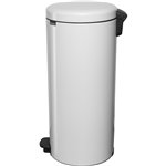 Brabantia pattumiera a pedale Newicon 30,0 L bianco