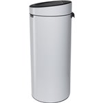 Brabantia pattumiera Touch Bin New, bianco, 30 L
