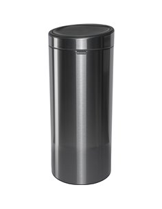 Brabantia pattumiera Touch Bin New, acciaio opaco, 30 L