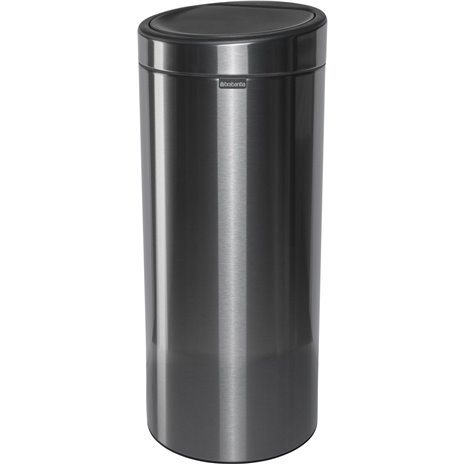 Brabantia pattumiera Touch Bin New, acciaio opaco, 30 L