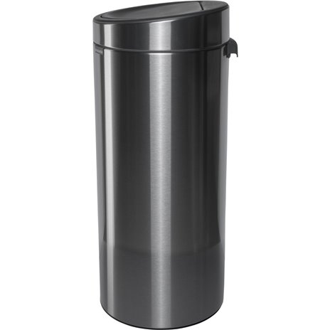 Brabantia pattumiera Touch Bin New, acciaio opaco, 30 L
