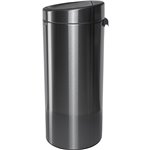 Brabantia pattumiera Touch Bin New, acciaio opaco, 30 L