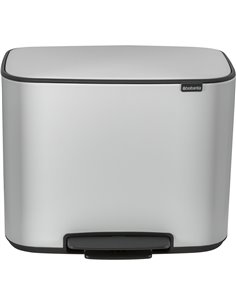 Brabantia Bo pattumiera a pedale 36 L bianco