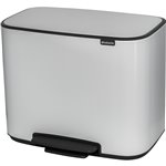 Brabantia Bo pattumiera a pedale 36 L bianco