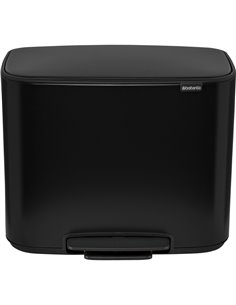 Brabantia Bo pattumiera a pedale 36 L nero