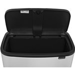 Brabantia pattum. Bo Touch Bin 36 L, bianco