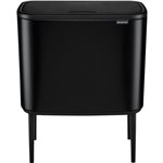 Brabantia pattum. Bo Touch Bin 36 L, nero