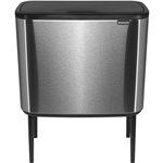 Brabantia pattum. Bo Touch Bin 36 L, acciaio opaco FPP