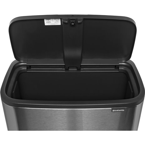 Brabantia pattum. Bo Touch Bin 36 L, acciaio opaco FPP