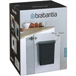 Brabantia pattum. da incasso 10L nero