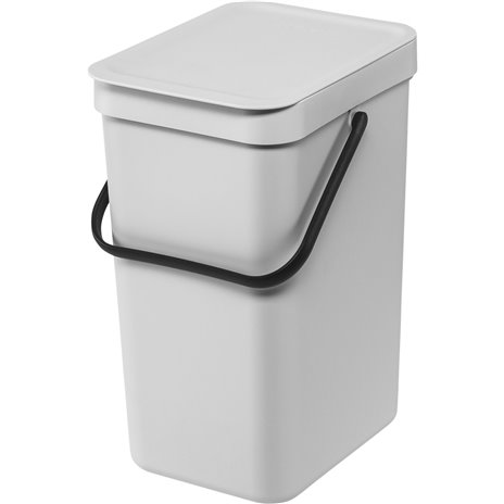 Brabantia Sort & Go conten.rif. grigio chiaro 12 L
