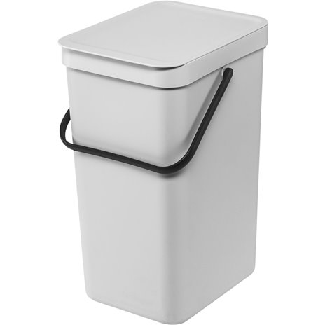 Brabantia Sort & Go conten.rif. grigio chiaro 16 L