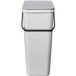 Brabantia Sort & Go conten.rif. grigio chiaro 40 L