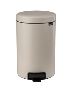 Brabantia pattumiera a pedale Newicon 12 L beige