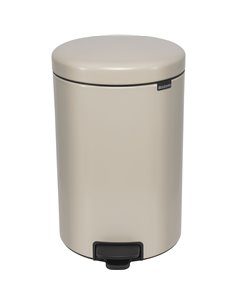 Brabantia pattumiera a pedale Newicon 20 L beige
