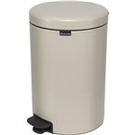 Brabantia pattumiera a pedale Newicon 20 L beige