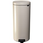 Brabantia pattumiera a pedale Newicon 30 L beige