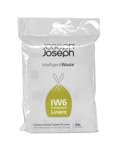 Joseph Joseph sacchetti spazzatura 20 pz., 30 L trasp.