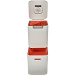 Joseph Joseph pattumiera Totem 40 L grigio pietra