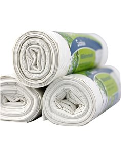 1x25 Secolan Garbage Bags 20 l extra forte bianco