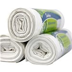 1x25 Secolan Garbage Bags 20 l extra forte bianco