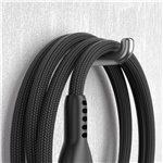 STATIK PowerPivot Pro braided rotating USB-C Cable Black 1m