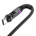 STATIK PowerPivot Pro braided rotating USB-C Cable Black 3m