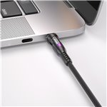 STATIK PowerPivot Pro braided rotating USB-C Cable Black 3m