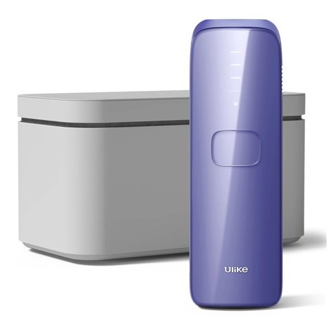 Ulike Air3 viola epilatore luce pulsante intensa con cust. pelle