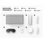 Ulike Air3 bianco epilatore luce pulsante intensa con cust. pelle