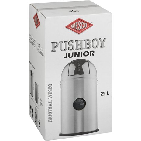WESCO Pushboy Jr.22l nero opaco