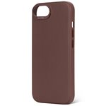 Decoded Leather Backcover iPhone 16e Chocolate Brown