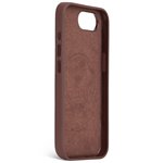 Decoded Leather Backcover iPhone 16e Chocolate Brown