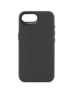 Decoded Leather Backcover iPhone 16e Black