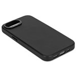Decoded Leather Backcover iPhone 16e Black