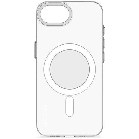 Decoded Recycled Plastic Backc. iPhone 16e Transparent White